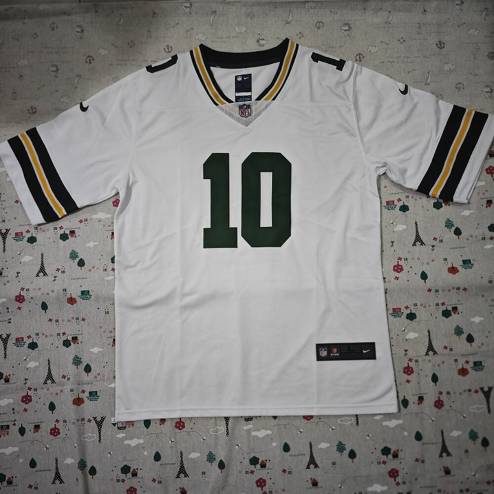 Jordan Love Green Bay Packers Jersey No. 10